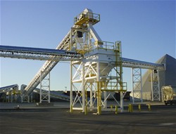 Sand Unloading & Storage